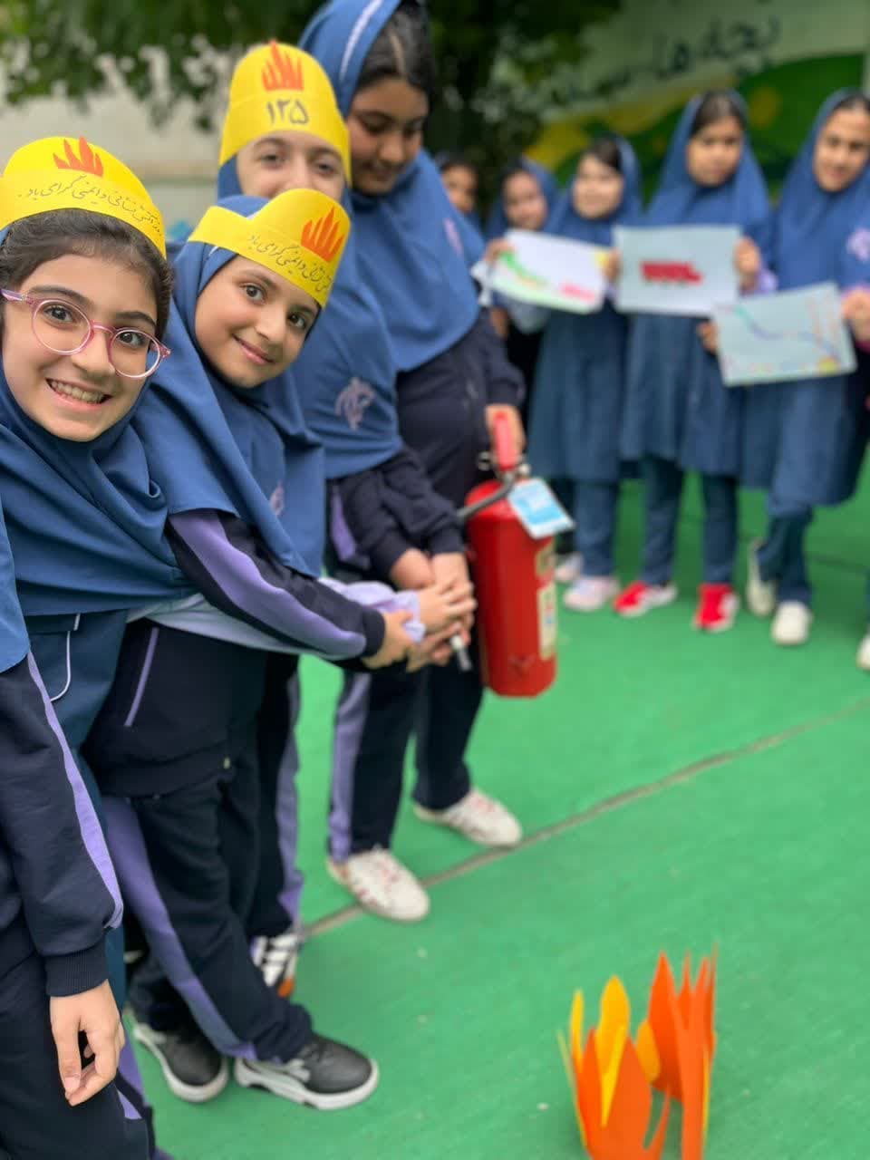 برگزاری مراسم روز آتش نشان